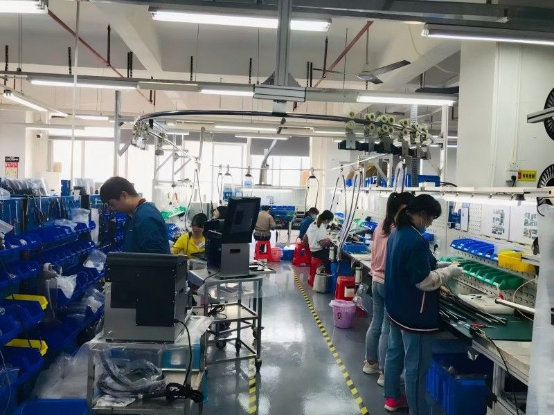Shaanxi Donghui Marking Equipment Co., Ltd linea di produzione del fabbricante